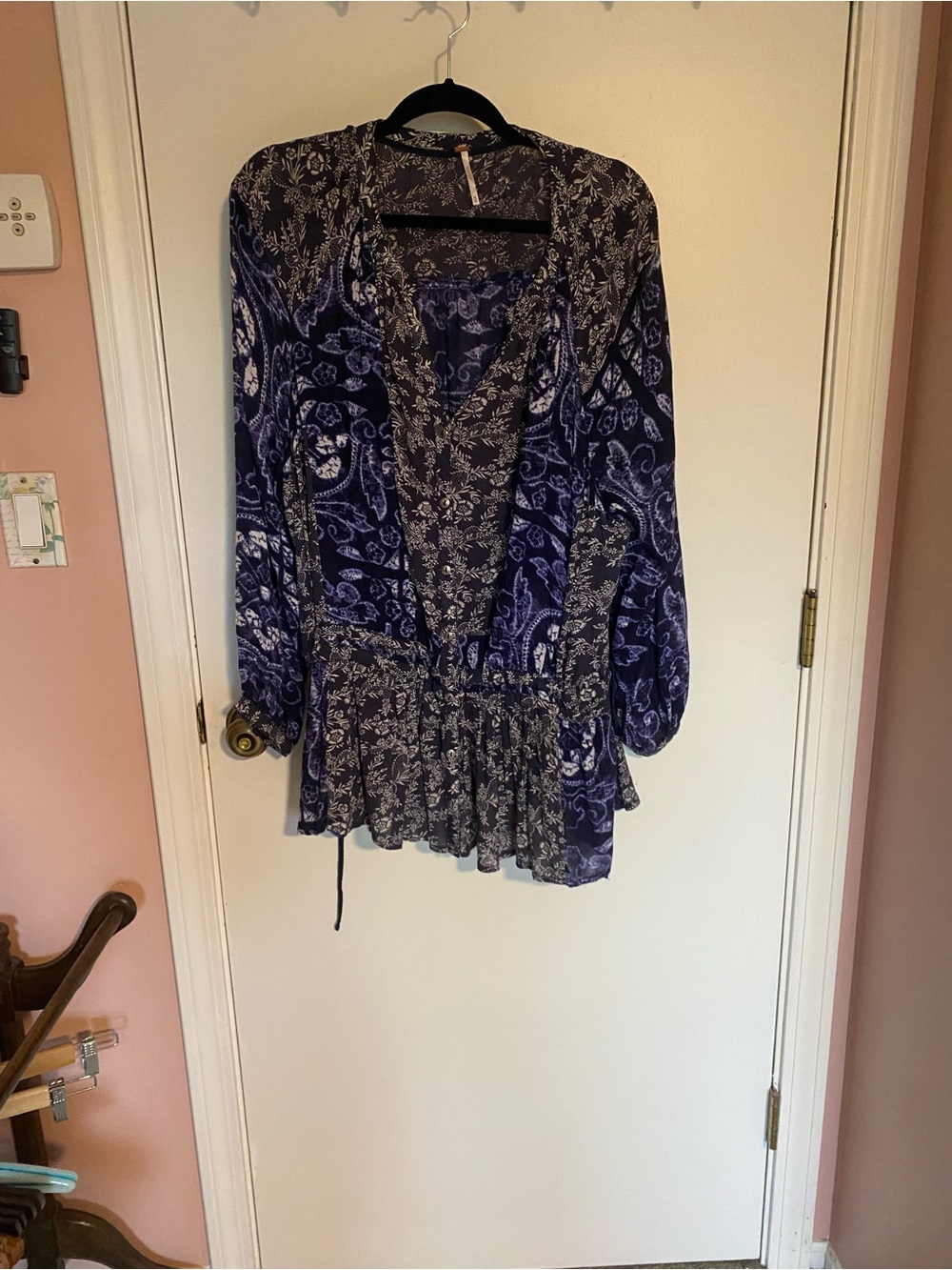 Free People Ratio Print Tunic